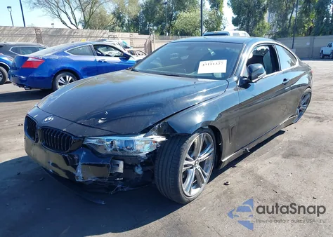 2017 BMW 430I from USA, damaged, VIN WBA4R7C50HK876359